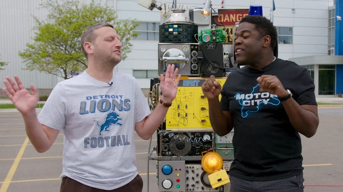 Tim Robinson Sam Richardson Hilariously Unveil Lions Schedule ESPN tim-robinson-sam-richardson-hilariously-unveil-lions-schedule-espn