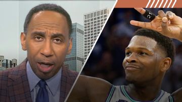 Stephen A.: 'Game 7 starts with Anthony Edwards'