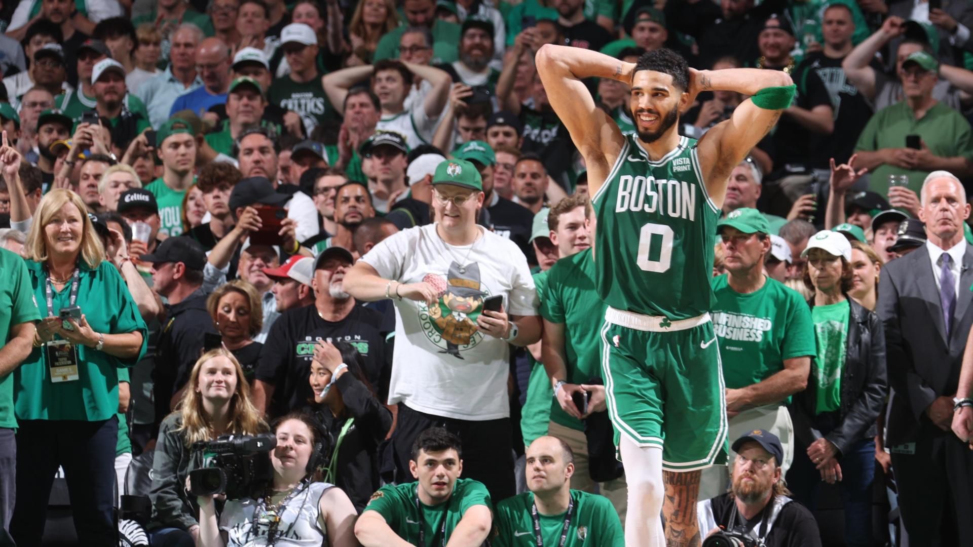 Celtics See Off Mavs In Game 5 To Win 18th Nba Championship Espn Video