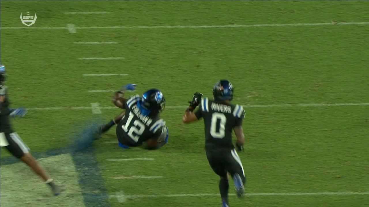 Picksix! Tre Freeman scores TD off North Carolina turnover ESPN Video