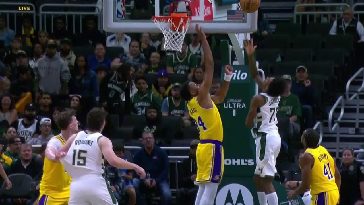 Armel Traore elevates for the bigtime swat ESPN Video