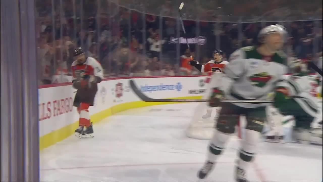 Travis Konecny nets powerplay goal ESPN Video