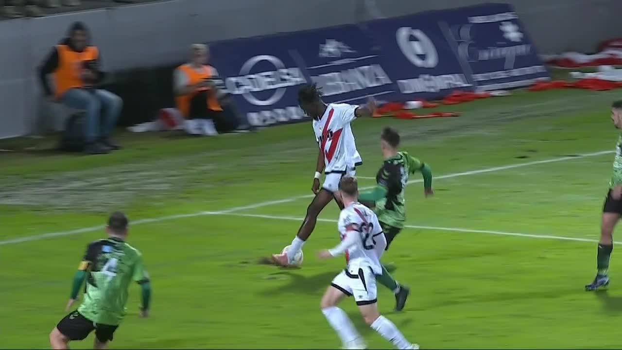 Óscar Trejo slots in the goal for Rayo Vallecano - ESPN Video