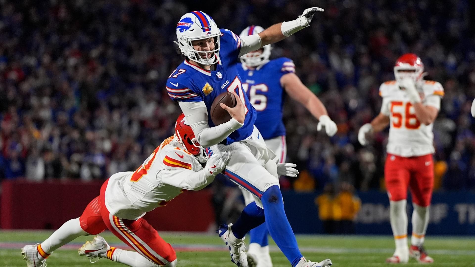 Josh Allen ices the game with incredible rushing TD on 4th down ESPN