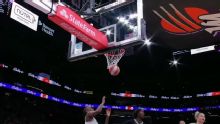 Migna Toure scores and draws the foul