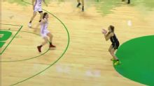 Sabrina Ionescu drills logo 3 for Liberty in Oregon homecoming