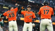 Wilmer Flores' gigantic night: 3 home runs and 8 RBIs