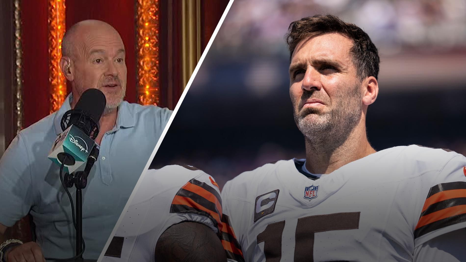 Rich Eisen wonders if Joe Flacco will instantly start for the Bengals