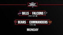 MNF doubleheader: Bills at Falcons, Bears at Commanders