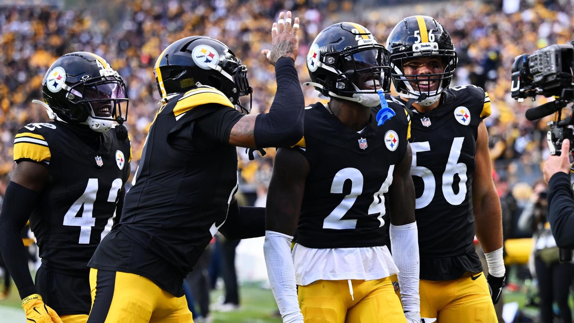 NFL: Sorpresa en Semana 9, Contendientes al Super Bowl Tropiezan 3 Steelers pick off Daniel Jones for the 3rd timeJoey Porter Jr. makes a big play for the Steelers and picks off Daniel Jones in the fourth quarter.