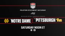 Don't miss Notre Dame vs. Pitt on Saturday at noon ET on ABC