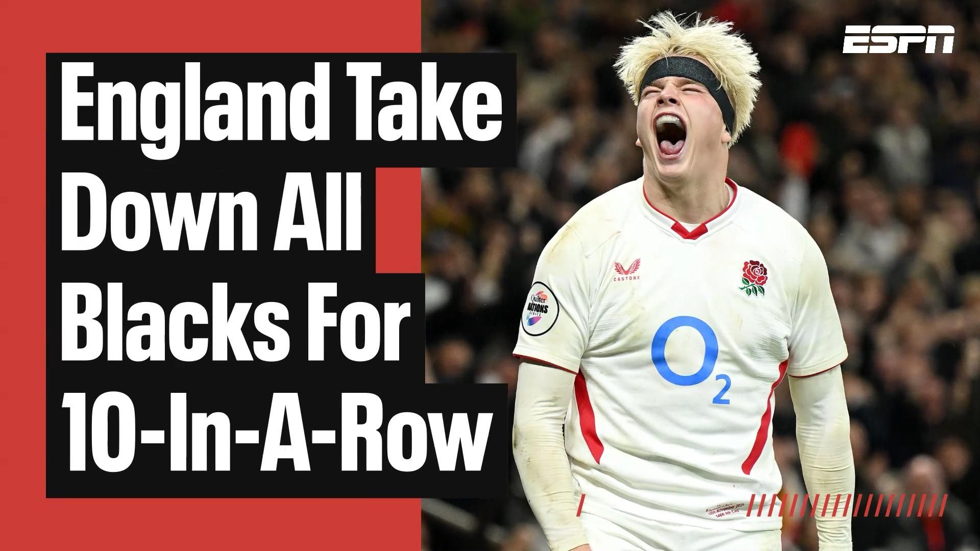 England vs South Africa: Nations Championship inaugural clash in July 3 Números de la victoria de Inglaterra