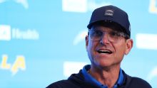 Jim Harbaugh compares win to birth of children, marriage