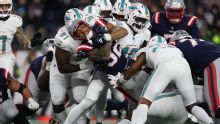 Patriots apalean a los Dolphins y terminan como segundo sembrado de la AFC