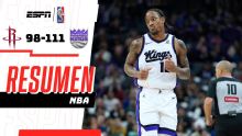 DeMar DeRozan alcanza los 26,000 puntos en triunfo de los Kings ante Rockets