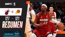 Miami Heat se hizo fuerte y se llevó un partidazo ante Suns