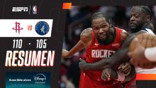 Kevin Durant la rompió en el triunfo de Houston