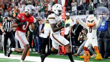 Mark Fletcher Jr. anota su segundo touchdown terrestre para Miami