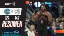 Toronto aplastó a Warriors en un partido de altísimo goleo