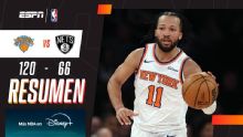 Knicks firmó la paliza más grande de la historia de la franquicia contra Nets
