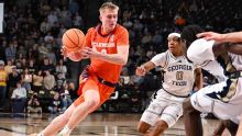 No, 18 Clemson gets hot from long range, beats Georgia Tech 77-63