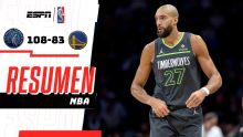 Los Timberwolves dominan a los Warriors y frenan su racha negativa