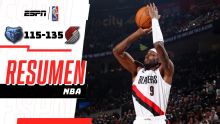 Portland Trail Blazers aplastan a Memphis con gran actuación de Jerami Grant