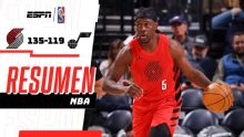 ¡Jrue Holiday lidera a los Trail Blazers con 31 puntos ante Utah!
