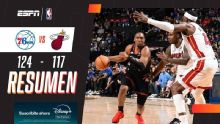 Triunfazo de Philadelphia ante Miami Heat