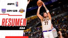 Lakers aplastan 128-104 a los Kings con 28 puntos de Luka Doncic
