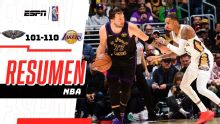 Los Lakers superan 110-101 a los New Orleans Pelicans en Los Ángeles