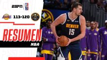 Nikola Jokic brilla con triple-doble en victoria de Nuggets sobre Lakers