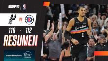 San Antonio venció a Clippers en un partidazo de NBA