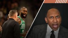 Stephen A. fired up over Jaylen Brown's ejection: 'It's egregious!'
