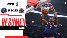 ¡Kawhi Leonard anota 45 puntos y los Clippers aplastan a los Timberwolves!