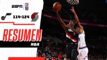 Portland vence 124-114 a Utah y lucha por el 9º puesto del Oeste