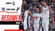 Spurs aplastan a Kings con actuación sólida de Wembanyama