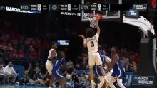 Vanderbilt rallies from double-digit deficit to beat McNeese in its NCAA Tournament opener