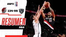 Portland arrolla a Brooklyn con noche histórica de Toumani Camara