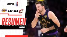 Luka Doncic guía la cuarta victoria seguida de los Lakers con 42 puntos ante los Cavaliers