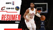 Donovan Mitchell brilla con 25 puntos en victoria de Cavs sobre Warriors