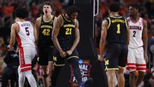Michigan rolls to national title game with its latest double-digit March win, 91-73 over Arizona