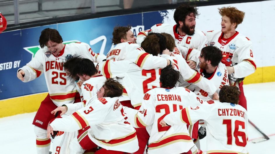 Denver wins third NCAA hockey title in five years