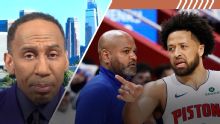 Stephen A.: The Pistons are in trouble because of how they lost Game 1