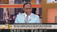 Stephen A., Skip argue over LeBron's place on all-time list