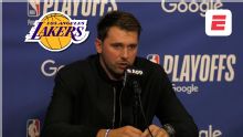 Luka Doncic, decepcionado con el final de temporada