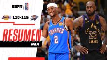 Fin del camino para LeBron y Lakers caen ante Thunder