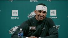 Jalen Hurts addresses his relationship with A.J. Brown