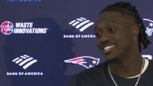 A.J. Brown trying to take in everything as a Patriot
