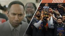 Stephen A.'s Finals pick brings out the boo birds in San Antonio